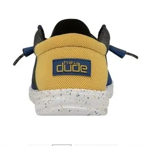 Hey Dude | Shoes | Hey Dude Wally Sox Tri Fans Gold Blue  display picture 2